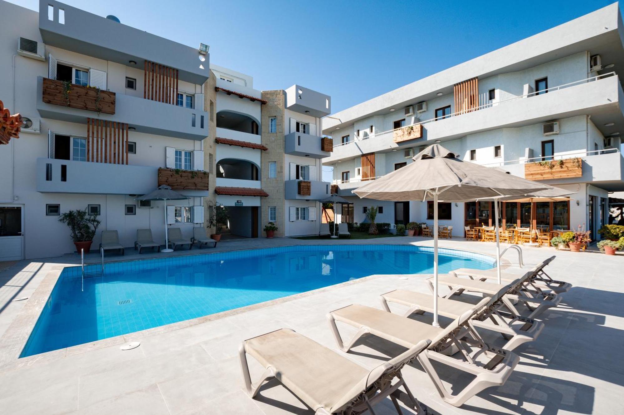 Dimitra Hotel & Apartments By Omilos Hotels Kokkini Hani Exterior photo