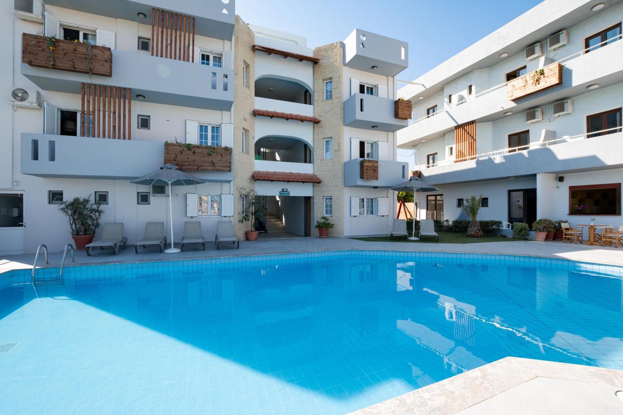 Dimitra Hotel & Apartments By Omilos Hotels Kokkini Hani Exterior photo